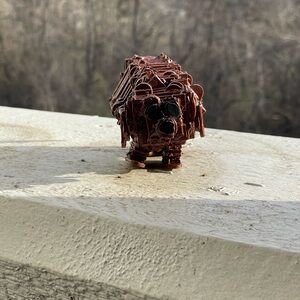 Brown Popsicle Stick Dog/Dachshund